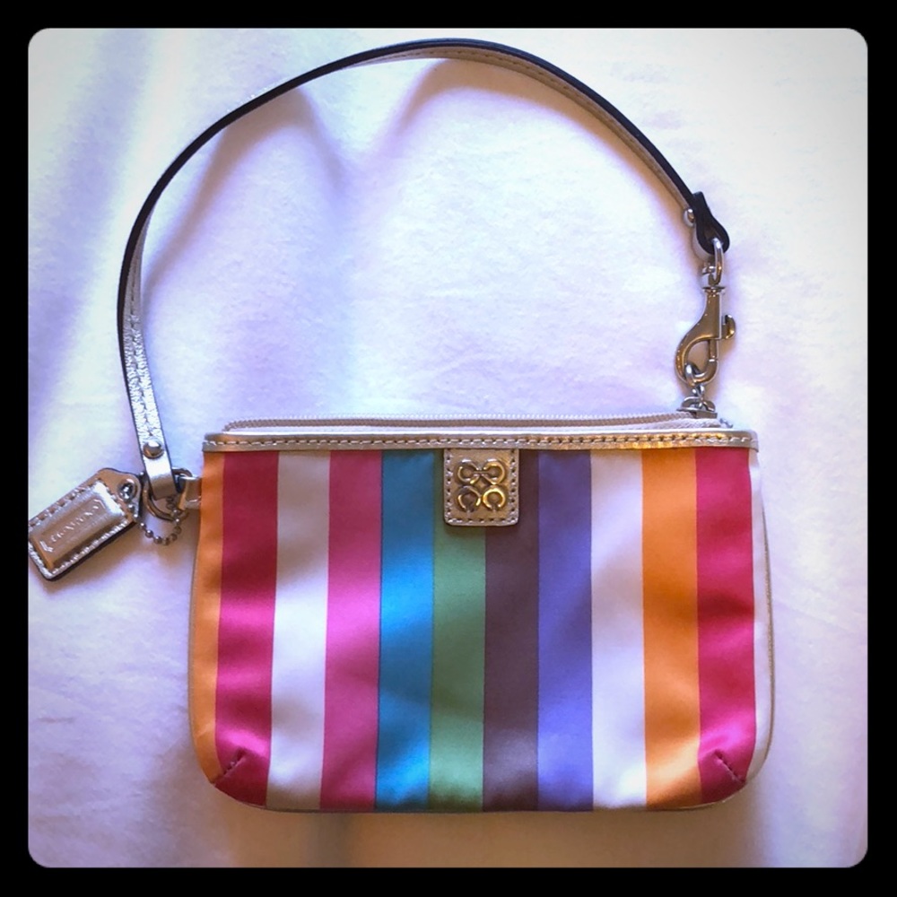 Colorful Coach Summer Wristlet